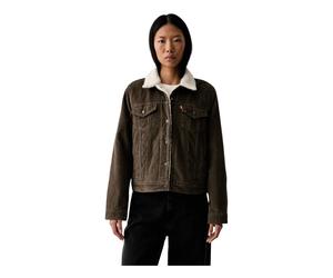 Levi's - Giacca Corta in Velluto a Coste - - Jackets - Donna - Verde - XS