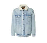 LEVI'S ® Giacca di mezza stagione écru / blu chiaro Uomo LEVI'S ® XL écru / blu chiaro