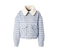LEVI'S ® Giacca di mezza stagione 'Shrunken '90s Wool Trucker Jacket' navy / blu reale / blu colomba / bianco Donna LEVI'S ® L navy / blu reale / blu colomba / bianco