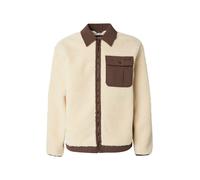 LEVI'S ® Giacca di pile 'Joonie Sherpa Jacket' marrone / bianco Uomo LEVI'S ® L marrone / bianco