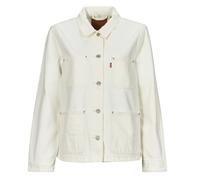 Levis Giacca in jeans ICONIC CHORE COAT in Bianco EU S