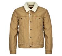Levis Giacca in jeans TYPE 3 SHERPA TRUCKER in Beige EU M