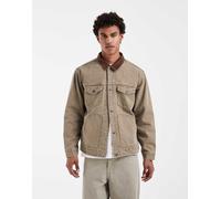 Levi's giacca trucker Munroe beige con bottoni-Neutro M