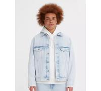 Levi's Giacca Uomo Giacca Jeans Silver Tab Trucker, Relaxed Fit, Azzurro, S