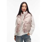 Levi's - Gilet imbottito rosa pastello stile western-Neutro L