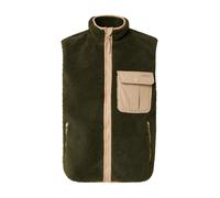 LEVI'S ® Gilet 'Joonie Sherpa Vest' beige / oliva Uomo LEVI'S ® XL