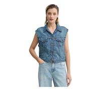 Levi's - Gilet Smanicato Anni '90 Ristretto - - Jackets - Donna - Blu - S