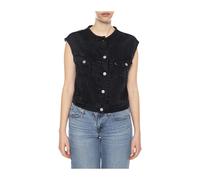 Levi's - Gilet Stretto Anni '90 Senza Colletto - - Jackets - Donna - Nero - M