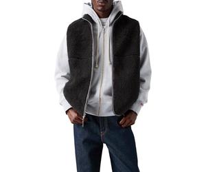 Levi's Gilet Summit Sherpa da uomo, nero, XL