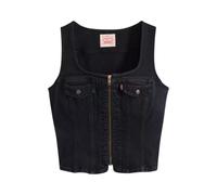 Levi's - Gilet Zip Vintage - - Tops - Donna - Nero - S