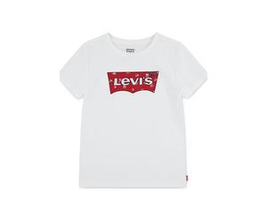 Levi's Girls Floral Batwing Ss Tee Blanc De Blanc Taglia: 14Y | Camicie Outlet | kids
