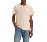T-shirt Levi's Graphic Crewneck manica corta arancio salmone bianco - S