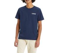 Levi's Graphic Crewneck Tee T-shirt, Rope Batwing Dress Blues, M Uomo
