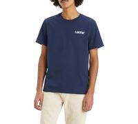 Levi's Graphic Crewneck Tee T-shirt, Rope Batwing Dress Blues, XS Uomo