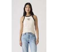Levi´s ® Essential Racer Sleeveless T-shirt Beige M Donna