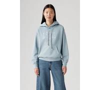 Felpa con cappuccio Graphic Heritage Blu / Hoodie Applique Varsity Logo Gd Arona levi > clothing > women