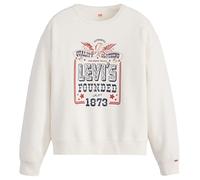 Levi's Graphic Signature Crew, Maglia di Tuta Donna, Founded in 1873 Crew Sugar Swizzle, M
