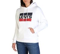 Levi's Graphic Sport Hoodie Sportswear Hoodiee, sweatshirt Donna, Sportswear Hoodiee Marshmallow, L