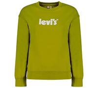 Levi's Graphic Standard Crew Felpa Donna/Uomo, Multicolore, S