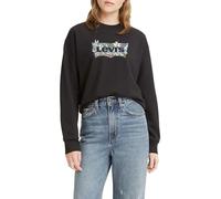 Levi's Graphic Standard Crewneck, Donna, BatwingDark Floral Fill Caviar, XS