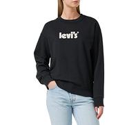 Levi's Graphic Standard Crewneck, Donna, Poster Logo Caviar, XXS