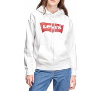 Felpa con cappuccio Levi's Graphic Standard bianco rosso donna - XS