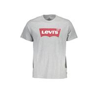 Levi's Grigio Cotton Men T-Shirt - S