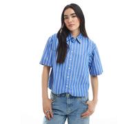 Levi's - Harlie - Camicia a maniche corte blu a righe S