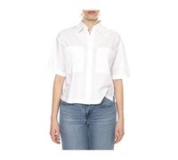 Levi's - Harlie SS Cropped Shirt - - Blouses & Shirts - Donna - Bianco - M