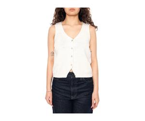Levi's - Helen Mini Boucle Vest - - Knitwear - Donna - Beige - M
