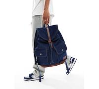 Levi's Heritage Rucksack, Zaino Uomo, Indigo Rinse 2, Taglia Unica
