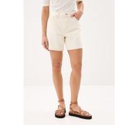 Levi's Donna Pantaloncini in Jeans High Rise, Baggy Fit, Bianco (Snowing in La), 25