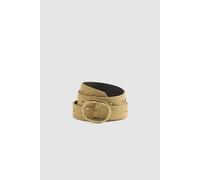 Levi's Womens High-Low Bovine 50 Composition Leather Belt, Bisque, 95 cm Donna