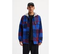 LEVI'S ® Giacca di mezza stagione blu / indaco / grigio chiaro / rosso, Taglia M