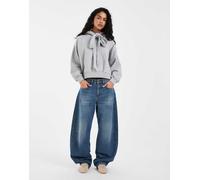 Levi's hoodie vintage con laccio al collo in grigio M