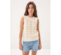 Levi's - Hope Crochet Tank-0059T Bianco - Abbigliamento L Bianco