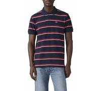 Levi's Housemark Polo da Uomo, con Logo Chesthit, Alden Stripe Navy BL, S