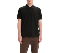 Polo Levi's Housemark manica corta nero rosso - M