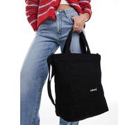 Levi's - Icon - Borsa shopping nera con logo-Nero One Size