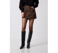 Levi's - ICON SKIRT BROWNS Marrone - Abbigliamento 28 Marrone