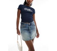 Levi's - Icon Vintage - Gonna di jeans blu medio W31