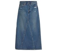 Levi's Iconic Long Skirt W/Slit Gonna, Verified Vintage Ski, 36 Donna