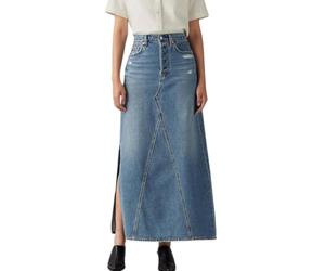 Levi's Iconic Long Slit Skirt Donna (Pacco da 1)