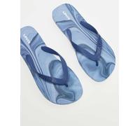 Levi's - Infradito blu con stampa effetto marmo e logo 41-42