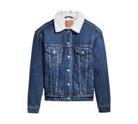 Levi's, ,Jackets ,Donna ,Blu ,M Giacca Trucker Sherpa Ex-Boyfriend