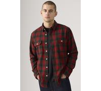 Levi's Jackson Worker Calvin Plaid Rhythmic Red Taglia: L | Camicie Casual Outlet | Uomo | Rosso