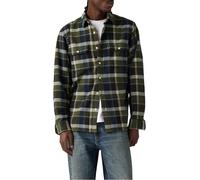 Levi's - Jackson - Camicia verde scuro in flanella a quadri M
