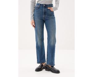 Levi's® - Jean droit Ribcage Straight Ankle Blu - Abbigliamento 28 X 29 Blu