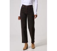 Levi's - Jean droit Ribcage Straight Ankle Nero - Abbigliamento 30 X 29 Nero
