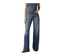 Levi's - Jeans a Gamba Larga Ribcage - - Jeans - Donna - Blu - W28 L30